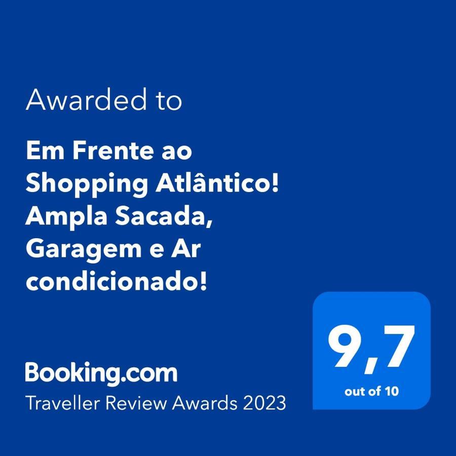 Appartement Em Frente ao Shopping Atlântico! Ampla Sacada, Garagem e Ar condicionado! à Balneário Camboriú Extérieur photo